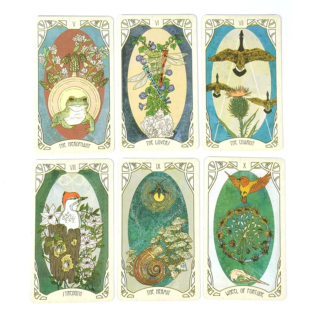 The Classic Forager's Daughter Cards Tarot Deck Mysterious Board Game Fortune Telling Witchy Beginner Tarot Learning Cards Tarot