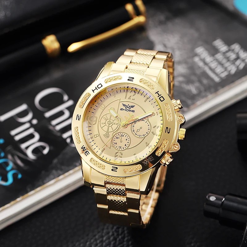 2024 New Arrival High Quality Men Quartz Watch Fashion Casual Big Dial Men's Analog Wristwatch