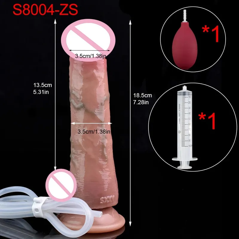 5 Styles Ultra Squirting Dildo Anal Plug Sex Toys For Men Women Gay Masturbator Ejaculating Adult Toys — image 10