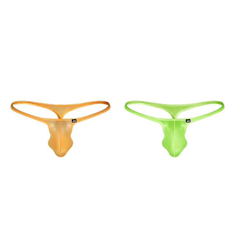 Men's Underwear Japanese Style Ultra-Thin Ice Silk Thong Low Waist Elastic Comfortable T-Back — image 30