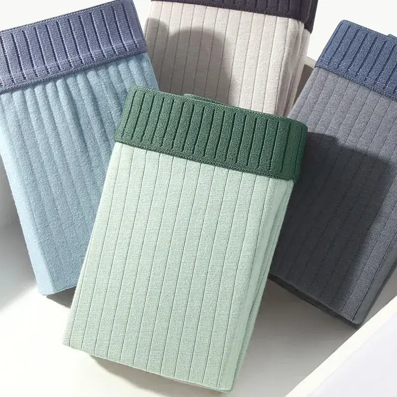 1/4 PCS ชายชุดชั้นในชายผ้าฝ้ายสี่มุมกางเกงขาสั้นผ้าฝ้าย Antibiotic Crotch เด็กวัยรุ่นมุมแบนชุดชั้นใน — image 9