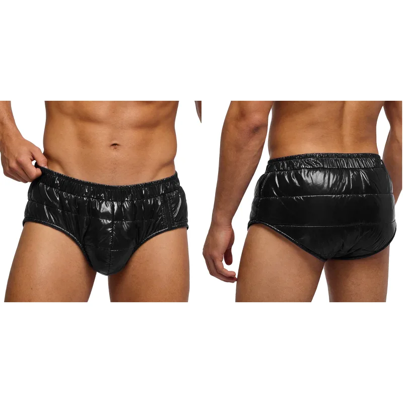 Men Elderly Alzheimer Leak-proof Diaper Cover Warm Padded Quilted Puffer Adaptive Briefs Dementia Bedridden Patient Underwear — image 20