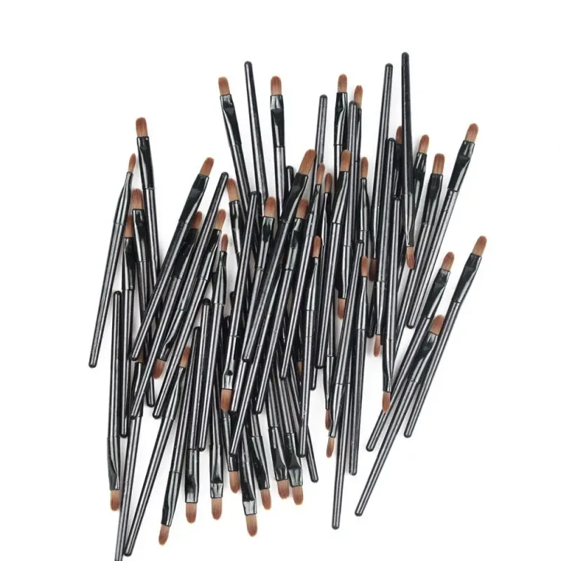 50/100 τμχ Σετ βουρτσών μιας χρήσης Lipstick Gloss Wands Applicator Πινέλα μακιγιάζ Επαγγελματικό καλλυντικό εργαλείο ομορφιάς