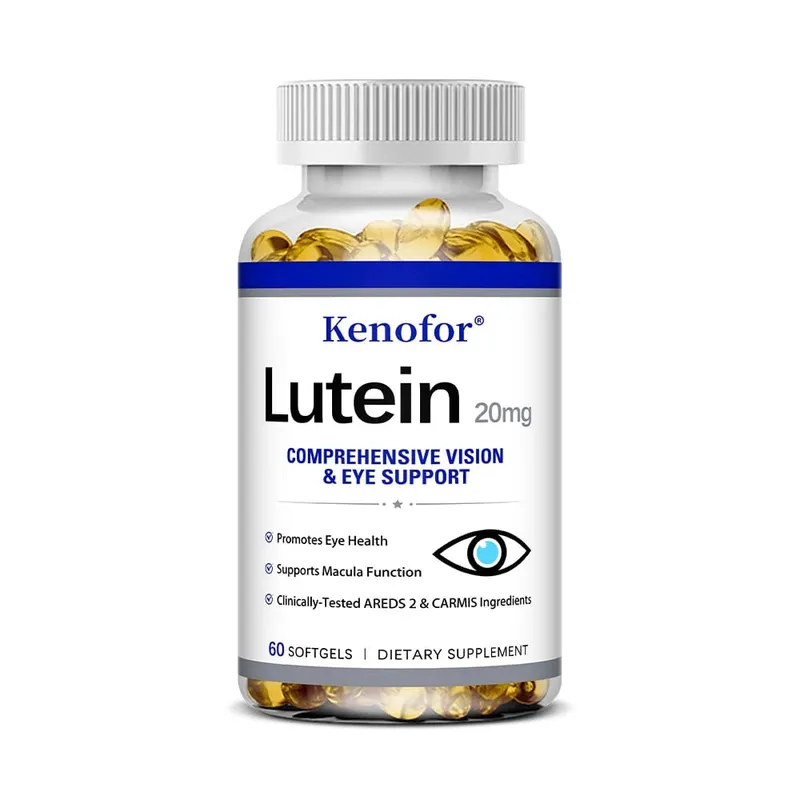 Lutein Capsules - with Zeaxanthin and Vitamin E - Powerful Antioxidant Eye Health Improve Vision Health - 120 Capsules — image 9