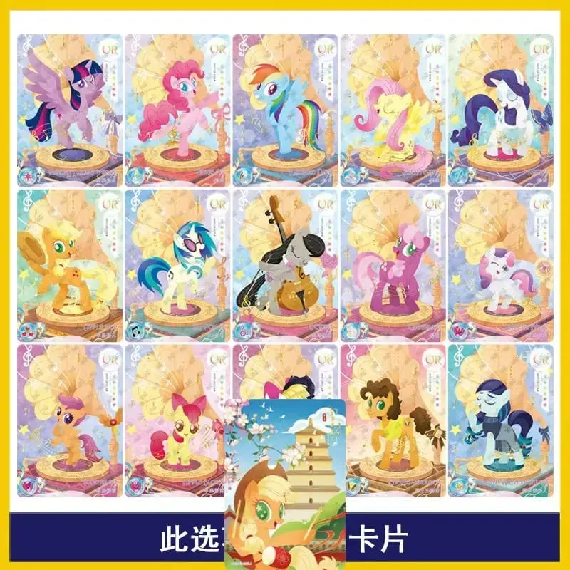 Genuine My Little Pony Card Friendship Eternal 6 7 8 Huiyue Series SC SLR SGR UR Cute Princess Anime Collectible Cards Toy — image 27