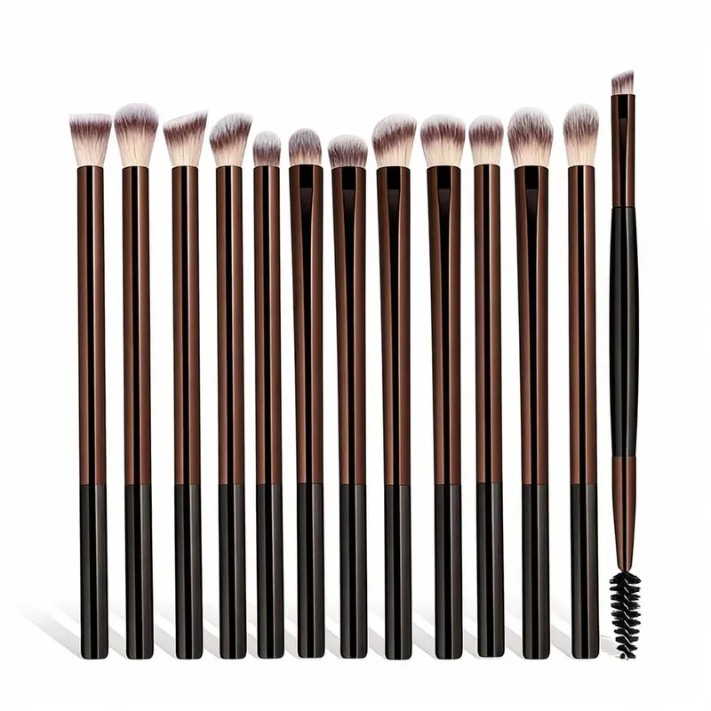 3 pçs conjunto de escova de maquiagem lâmina delineador escova fina cabeça oblíqua sobrancelha escova contorno delineador ultra-fino sombra de olho escova maquiagem b — image 16