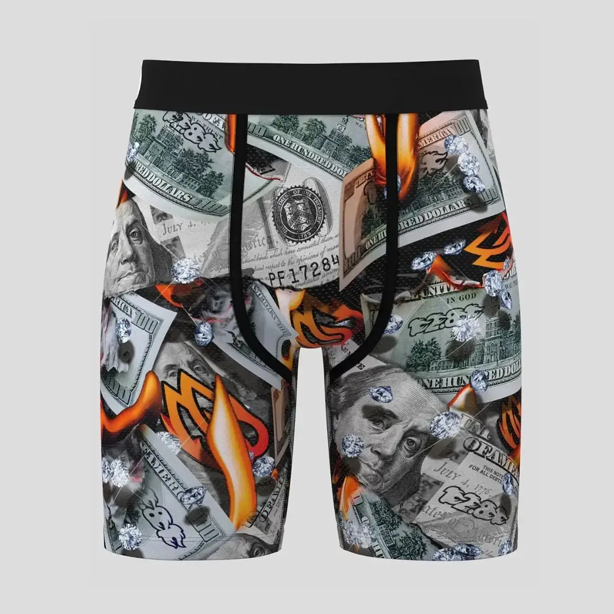 Runtz PSD Logo Men's Boxer Briefs High Quality Fast Dry Breathable Dollar Printed Designer Draws Skin-friendly Underwear for Man — image 7