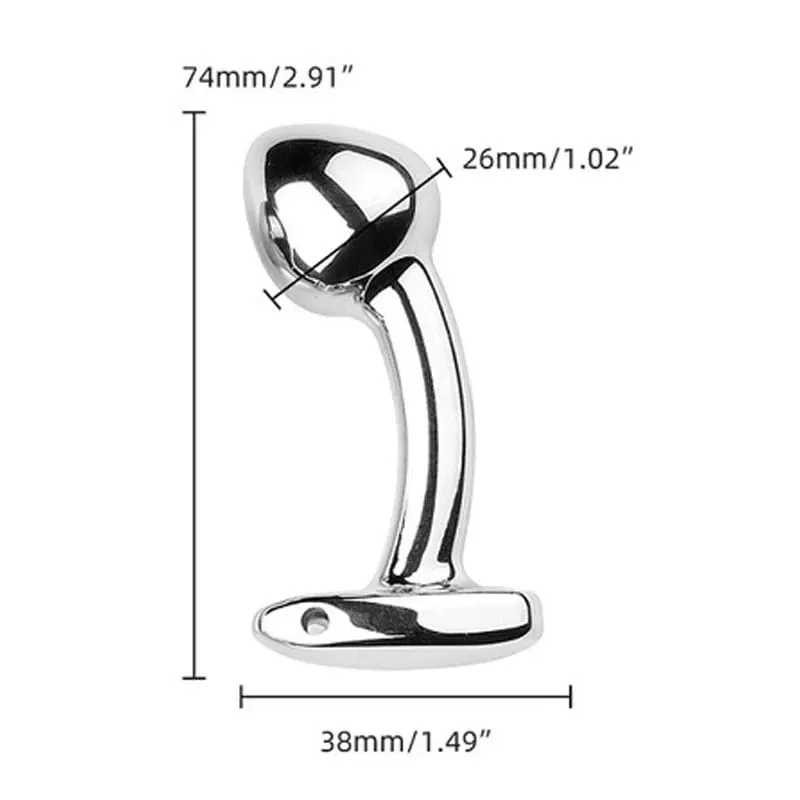 גודל קטן מתכת אנאלי חרוזים Butt Plug Mini Rainbow רוז זהב Butt Plug תכשיטי קריסטל מאמן אנאלי דילדו אוננות צעצוע מין — image 14