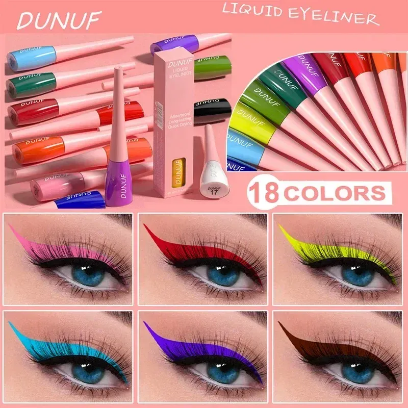 Blue Eye Liner Pen Liquid Eyeliner Μολύβι Μακιγιάζ ματιών Εξαιρετικά λεπτό, μακράς διαρκείας Quick-Dry Eye Liner Γνήσιο κορεατικό καλλυντικό μακιγιάζ — image 3