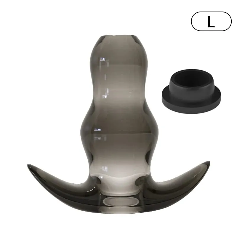 5 Sizes Hollow Anal Plug/Dilator/Dildo Soft Speculum Prostate Massager Butt Plug Set Intimate/Enema Sex Toys For Women Men Gay