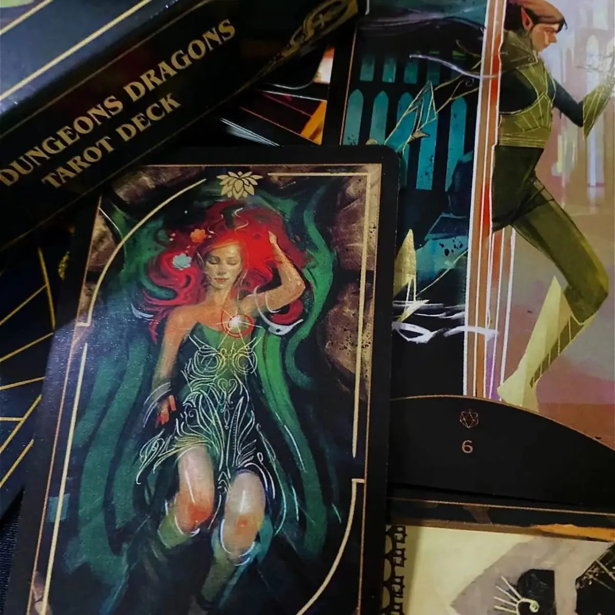 10,3*6cm The Dungeons Dragons Tarot 78 Pcs Cards