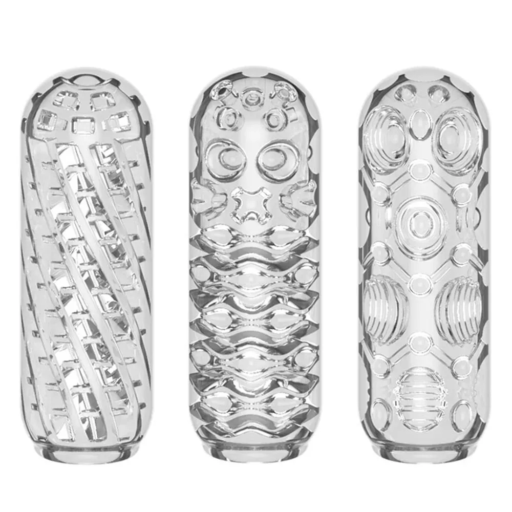 Transparent Vagina Sex Toys for Men Adult Products Soft Pussy Adult Endurance Exercise Male Masturbation Device Aircraft Cup — image 1