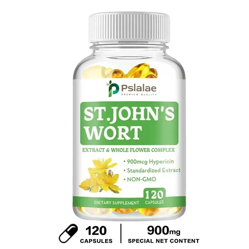 St. John's Wort Extracts and Whole Flower Complex - Stress Relief for Emotional and Mental Health — image 8