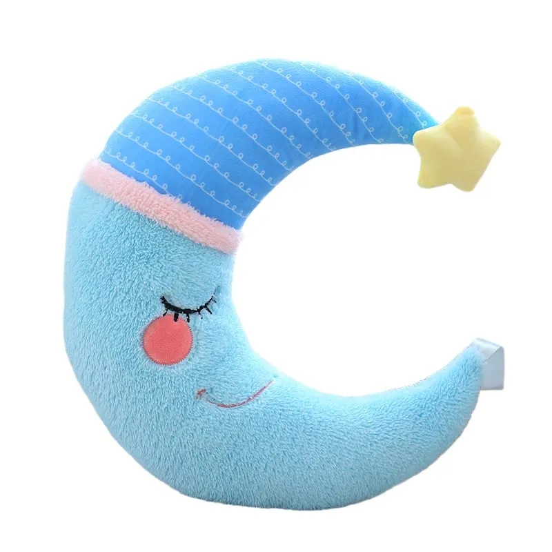 Fantastic Star Cloud Moon Rainbow Plush Pillow Stuffed Sky Natural Cushion Yellow Pink Blue Shy Emotion Plushie Decoration Gift — image 15