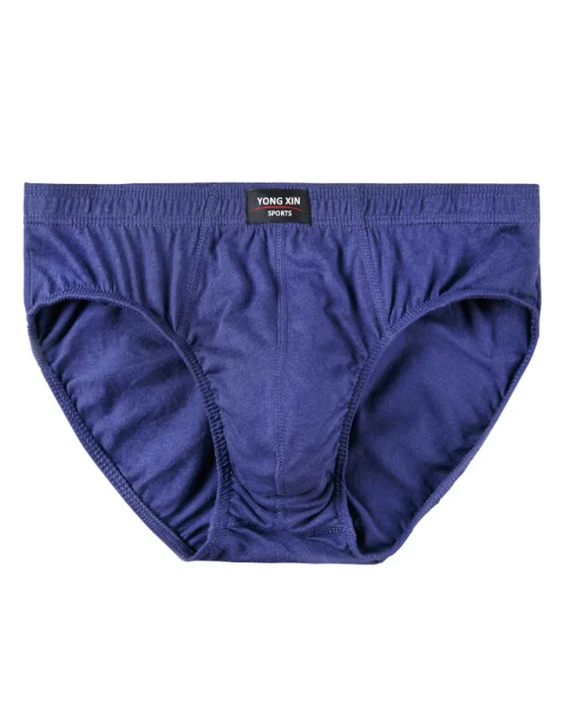 100% Cotton Briefs Mens Comfortable Underpants Man Underwear L/XL/2XL/3XL/4XL5pcs/Set Free Drop Shipping — image 2