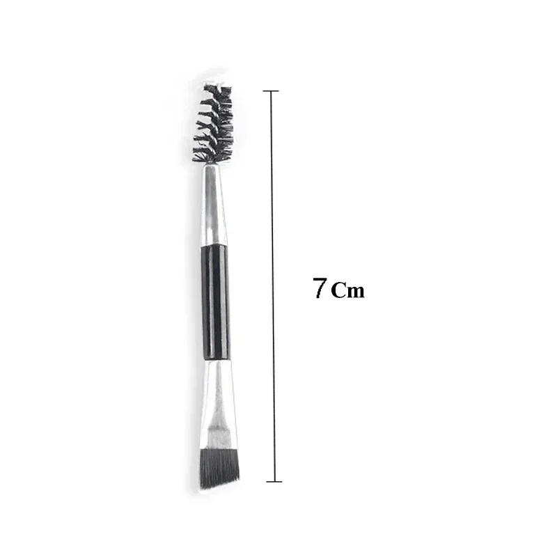 1/3 pçs escova de sobrancelha macia escova de cílios profissional contorno olho sobrancelha delineador pincéis de maquiagem olhos mistura pincéis cosméticos — image 9
