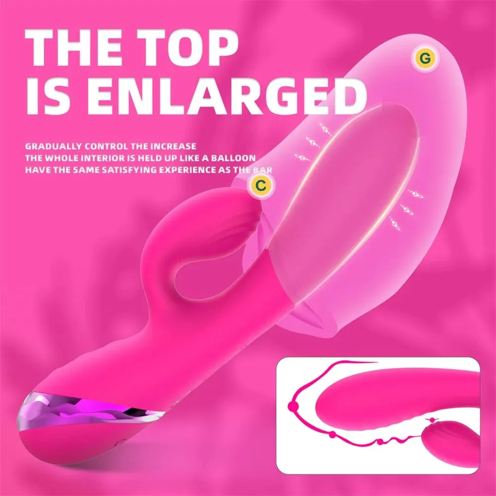 מתנפח G Spot לעיסוי מכשיר לעיסוי דגדגן ממריץ AV Vibrator צעצועי מין לנשים מוצרי בריאות מינית מוצרים למבוגרים