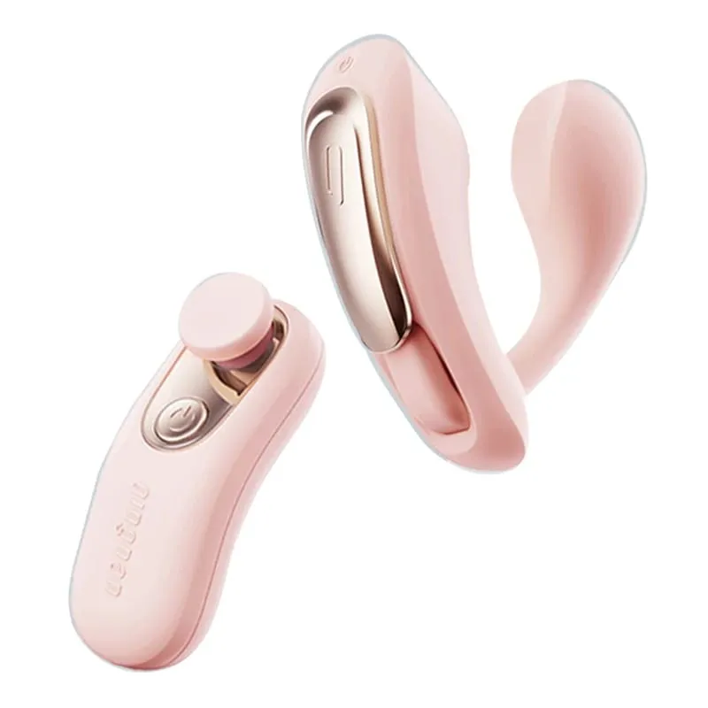 Wear vibrator telescopic G-spot clitoral stimulator Wireless control couple flirting Woman sex toys U-vibrator G-spot Sex shops — image 8