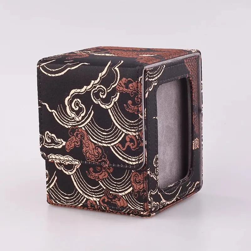 120+ Trading Card Deck Box με παράθυρο προβολής MTG PTCG TCG Επιτραπέζια παιχνίδια Συλλεκτικές θήκες για κάρτες YGO Magnetic Organizer Case Δώρο — image 9