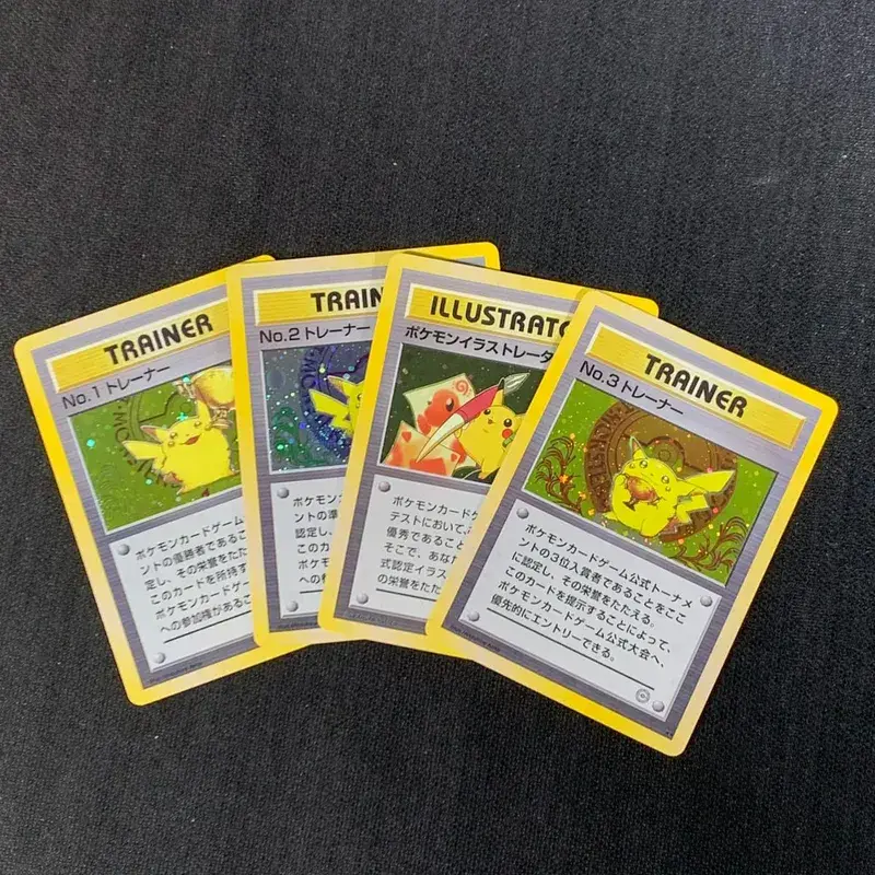 Cartões proxy pkm foguete japonês neo era lugia e-series era charizard pikachu ilustrador clássico holográfico ptcg coleção brinquedo