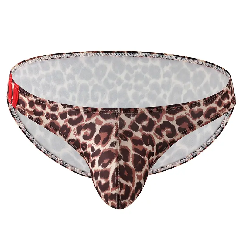 Men's Underwear Breathable Panties Fashion Printed Underpants Low Waist Lingerie Briefs — image 8