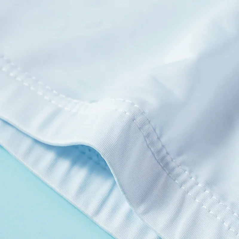 Calzoncillos de seda helada para hombre, ropa interior transparente, sin costuras, Sexy, de secado rápido, transpirable, ultrafina, 4 Uds.