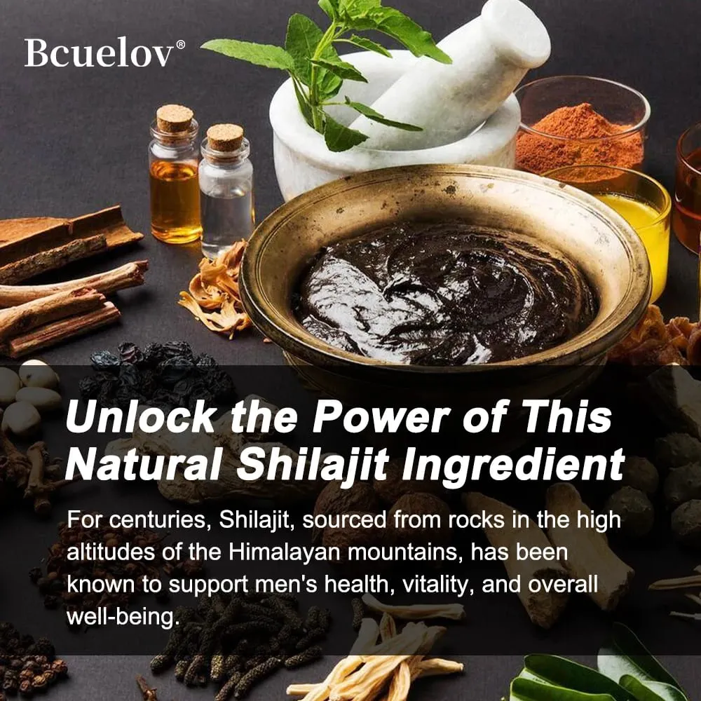 Shilajit Original Shilajits Capsule High Purity Mineral Supplements with 85+Trace Minerals Enhance Energy & Resist Stress — image 2