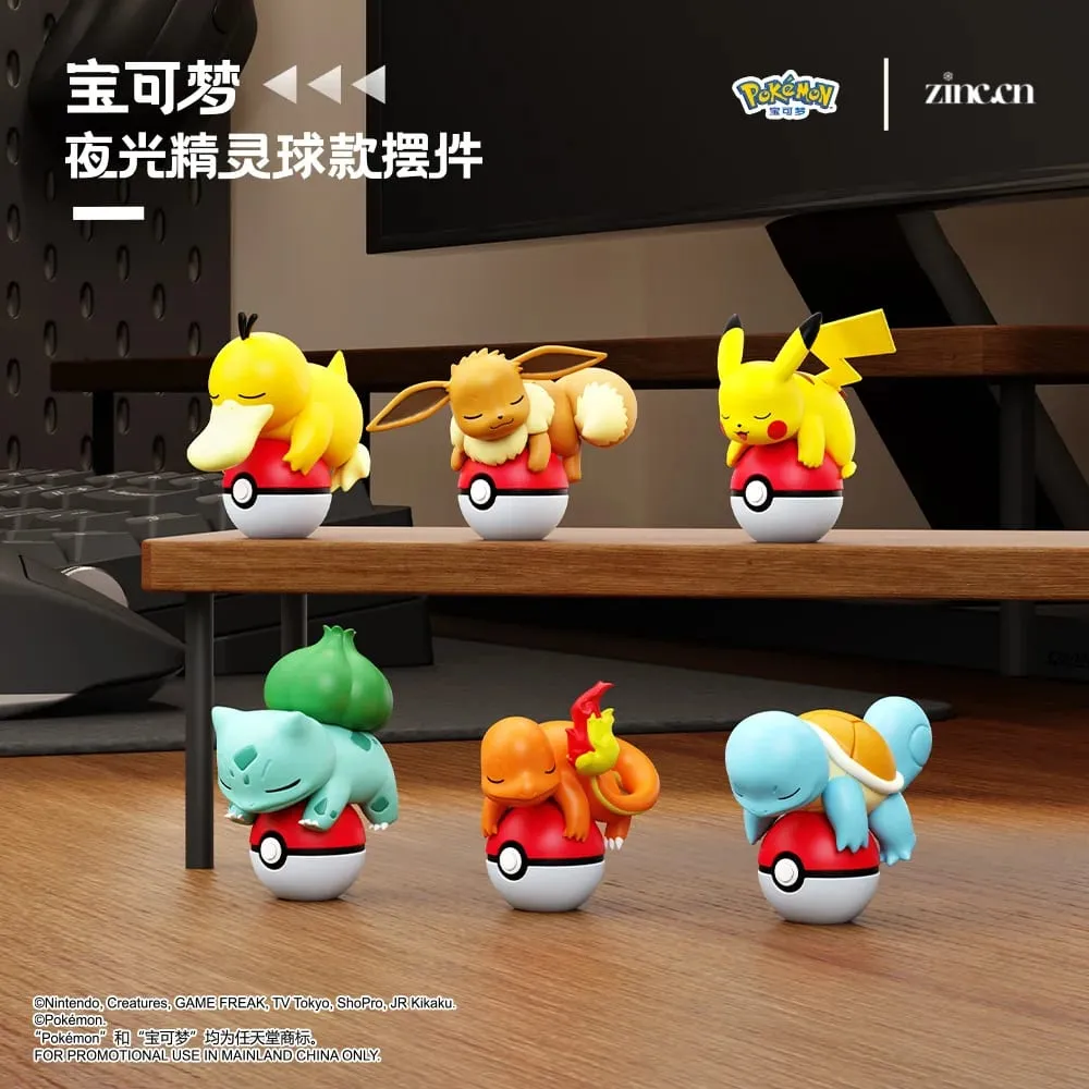 פוקימון מקורי Pikachu Eevee Psydusk Squirtle Charmander Bulbasaur אנימה פעולה איור צעצוע בובת רכב קישוט מתנת חג המולד