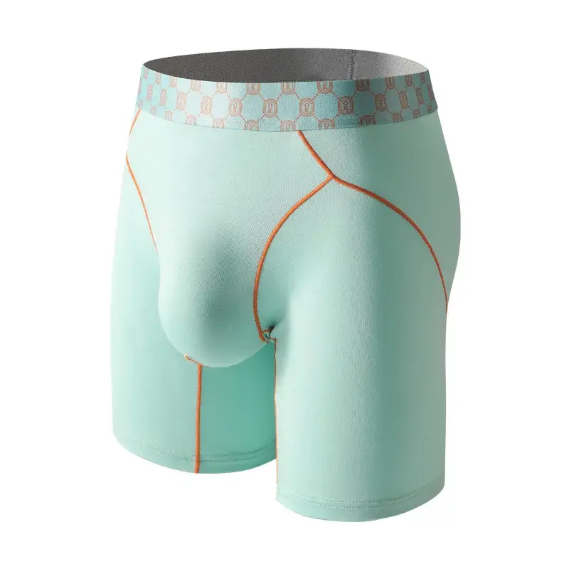 Mens Boxers Bamboo Fiber Underwear Man Panties Homme Ropa Breathable U Convex Pouch Long Underpants Plus Size Boxer Shorts M-XXL