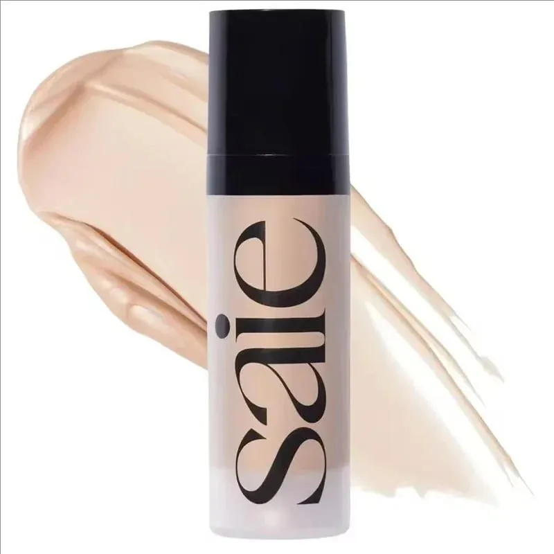 Fashion Saie Glitter Hydration Liquid Powder Blusher Moisturizing Liquid High Gloss Facial Contour Cream Products Makeup — image 8