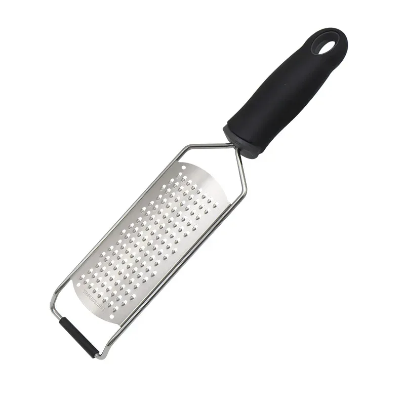 Ralador de queijo de aço inoxidável 304, triturador de cozinha multiuso para queijo duro, vegetais, chocolate, gengibre e raspas à prova de ferrugem