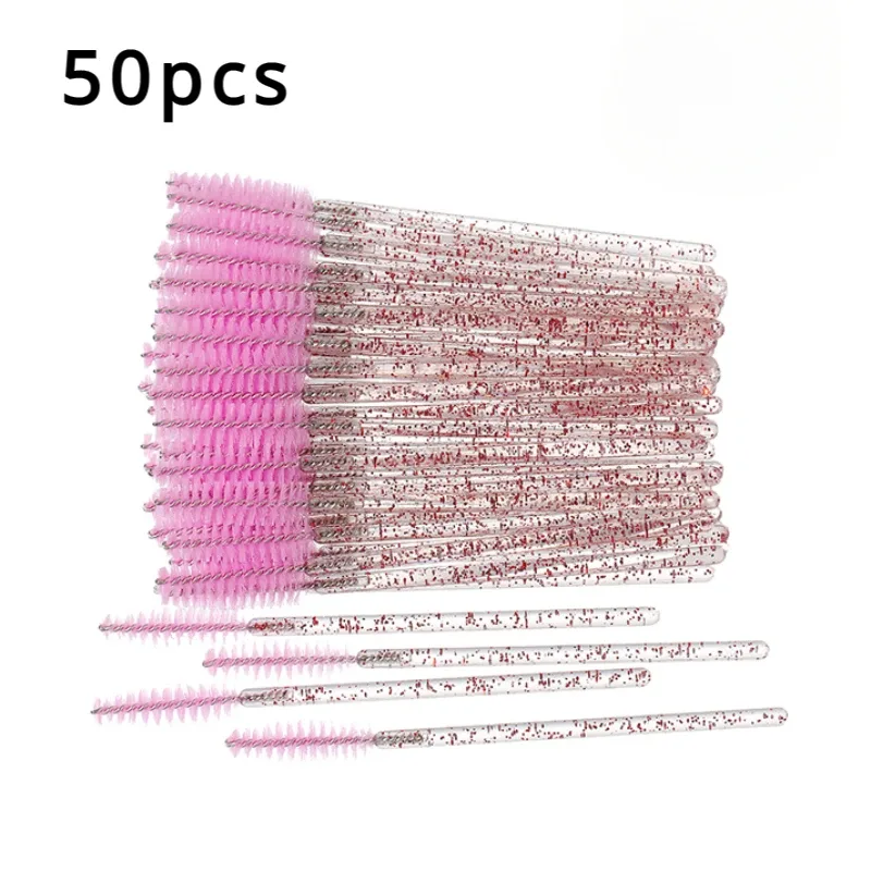 50/100/150pcs Eyelash Brushes Concealer Lash Brush Spoolies Mascara Wands Applicator for Eyelash Extension Makeup Set LAUKISS