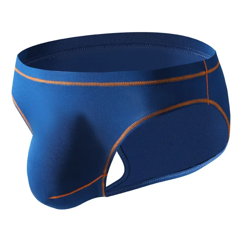 Mens Underwear Briefs Shorts Homme Slip Bamboo Fiber Panites Ropa Breathable Low Waist JJ U Convex Pouch Underpant Male M-XXL — image 2