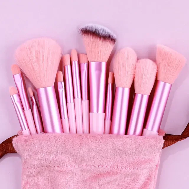 Professional 13PCS Makeup Brushes Set 2 Powder Puff Sponge for Cosmetics Foundation Blush Eyeshadow Blending Brush Beauty Tools — image 24
