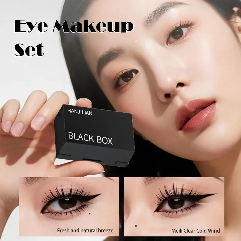 3-σε-1 Lower Eyelash Stamp Eyeliner & Mole 3s Fast Long-resting φορητό σετ μακιγιάζ Εφαρμογή ματιών Αντιολισθητικό Φυσικό V3V2 — image 3