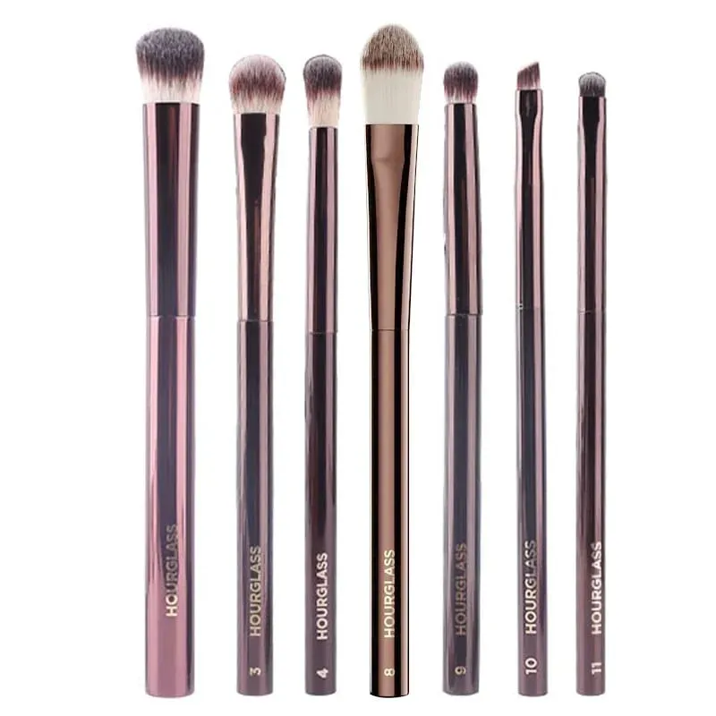 κλεψύδρα Σετ βουρτσών μακιγιάζ ματιών Luxury Shadow Cosmetic Brush Kit Blending Shaping Shaping Contouring Highlighting Brow Concealer Liner — image 8