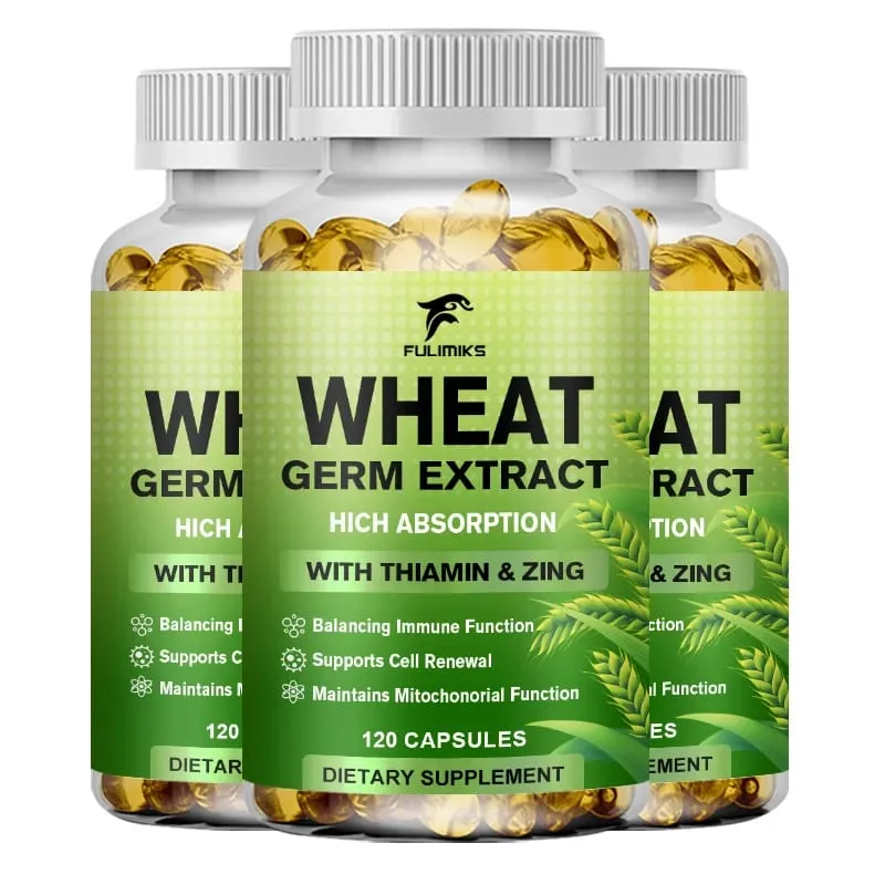 Spermidine 13mg Supplement Fermented Wheat Germ Extract Promotes Cellular renewal Anti-Aging Hair Growth & Immune Health — image 10