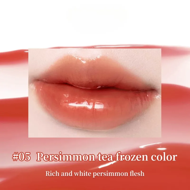 Lip Gloss σε σχήμα Ginger Candy με υγρή και θρεπτική υφή μακράς διαρκείας και ζωηρό χρώμα Ένα χαριτωμένο lip gloss.