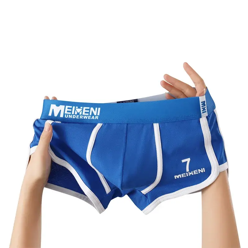 남성 트렁크 Fashoin 스트레치 화살표 반바지 U 볼록한 주머니 Breathbale 속옷 Calzoncillo Hombre 속옷 3D 가랑이 복서 — image 5