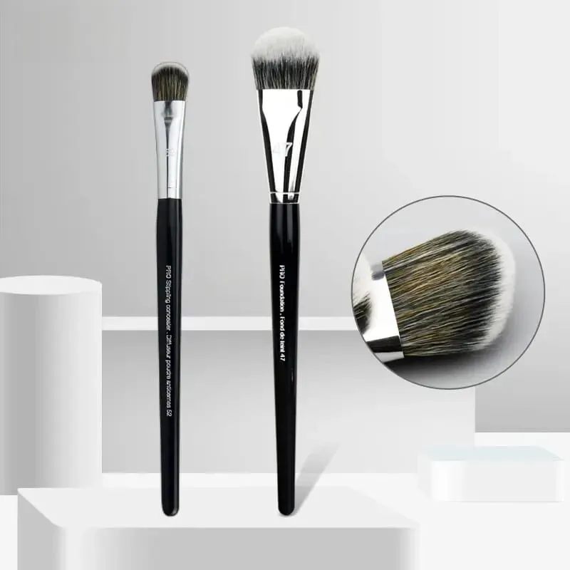 Professional Foundation Brush 47/52 Broom Head Liquid Foundation Shadow Repairing Brushes Women Face Base Makeup Beauty Tools — image 10