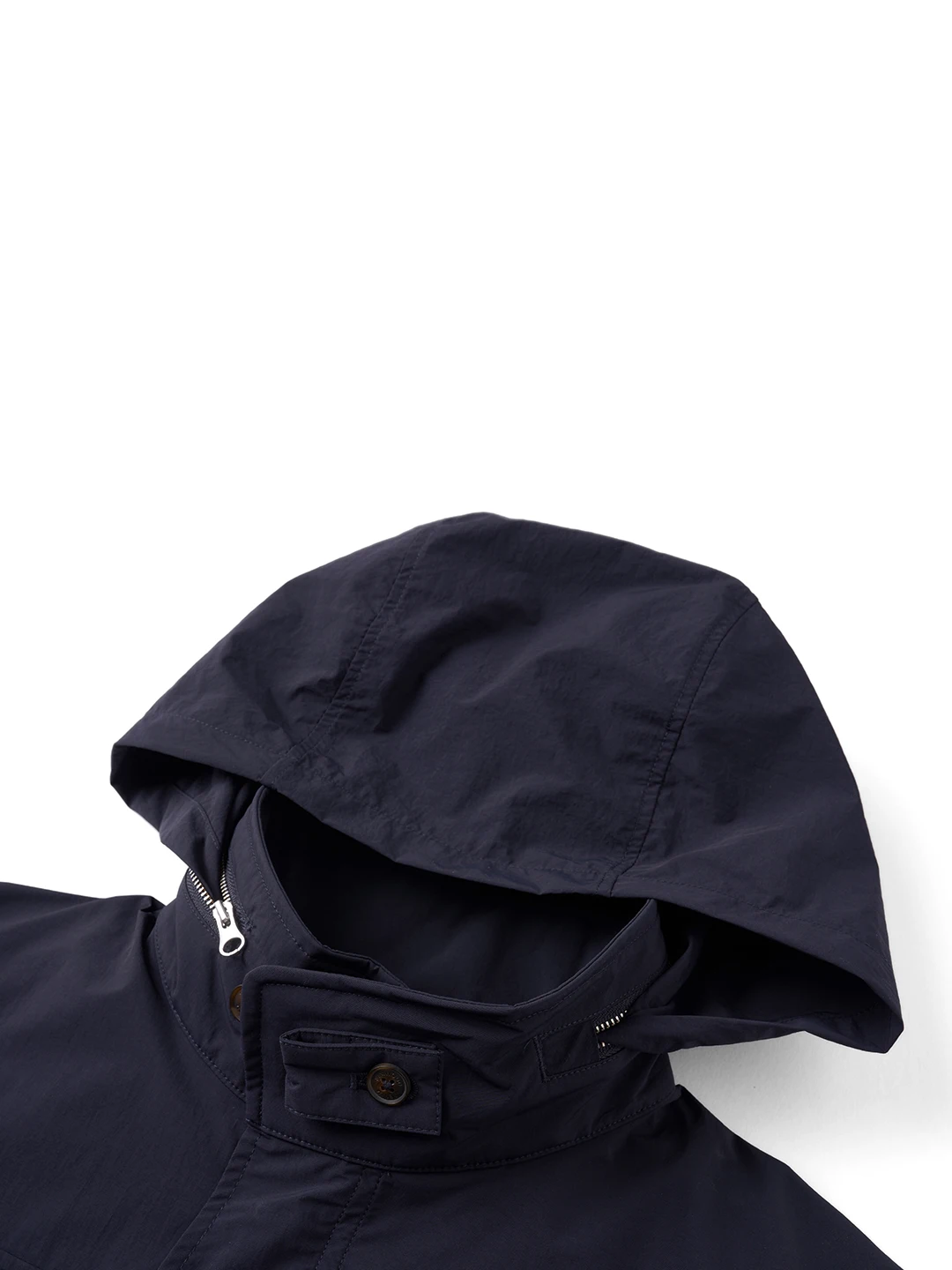 Men's Oversize Outdoor Stand Collar Hooded Windbreaker Jacket Casual Cargo Trench Coat Outerwear — image 3