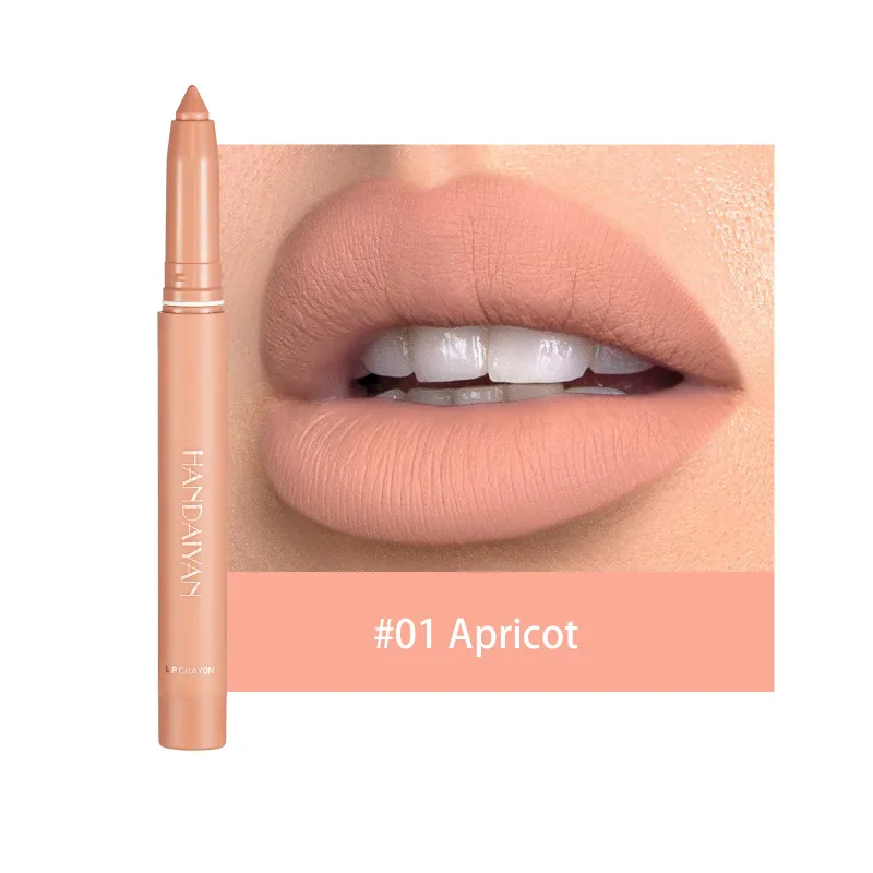 Waterproof Cherry Red Matte Lipstick Sexy Lipliner Pencil Plumping Stain Natural Nude Pink Lip Liner Outline Lips Contour Makeup — image 15