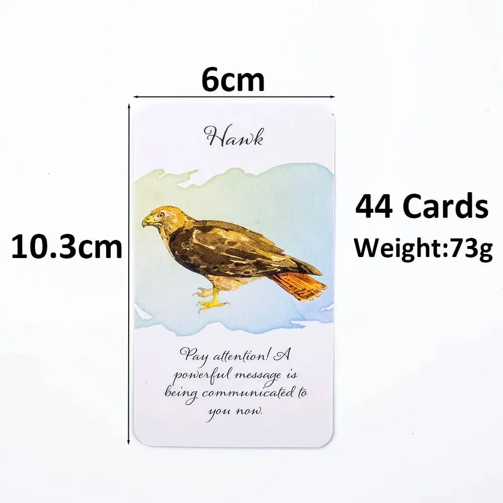Divine Feather Messenger 44 Oracle Cards English Visions Divination Edition 10,3x6cm Τράπουλο με PDF Βιβλίο οδηγού για επιτραπέζια παιχνίδια και — image 5