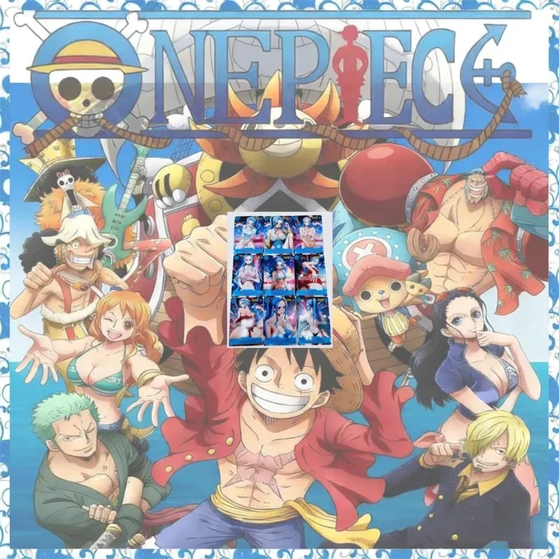 Anime One Piece Diy Color Flash Cards Hancock Perona Nami Robin Yamato Collection Cards Christmas Birthday Gifts Children's Toys — image 17