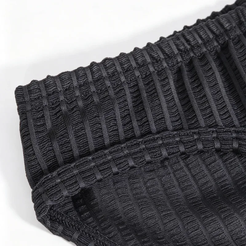 Men's Low‑rise Briefs Waffle Texture Hollow Breathable Sports Underwear Male Pouch Triangle Underpants — image 10