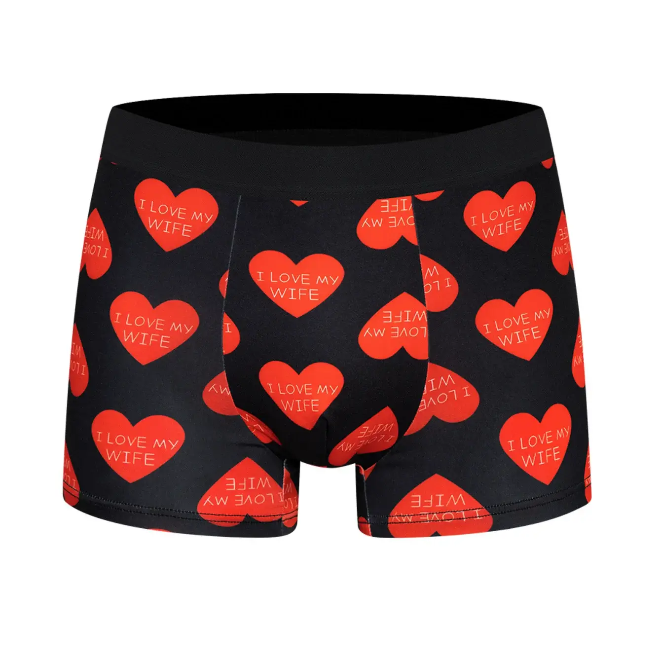 Top Selling Men's Four Cornered Underwear with Printed Fashion Men Boxer Shorts Breathable Mid Waist Underpant — image 4