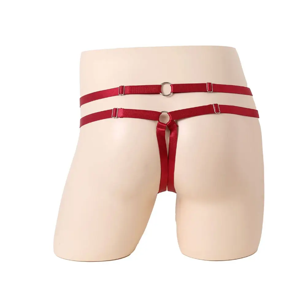 บุรุษเซ็กซี่ Cockring G-Strings เซ็กซี่ Toy Mens O-แหวนชุดชั้นในสำหรับ Hot Man ต่ำเอว Jockstrap ชุดชั้นในเกย์ sissy Pouch Underpants — image 12