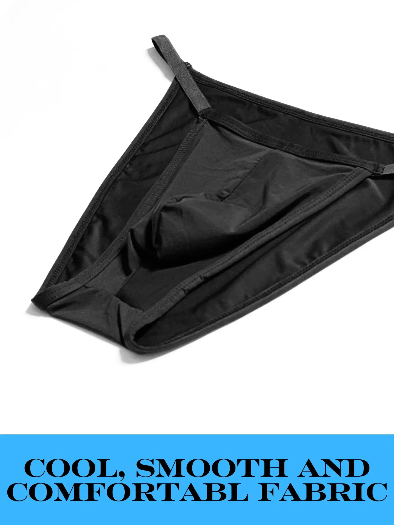1pc Sexy Men Underwear Briefs Underpants Nylon Quick Dry Men's Briefs Bikini Slip Men's Tanga Briefs Mens Sexy Underwear U Pouch — image 10