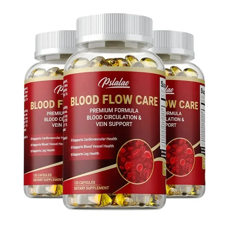 Blood Flow Care Supplement - Supporting Blood Circulation Promotes Leg Vein Heart Blood Vessel and Cardiovascular HealthSuppl