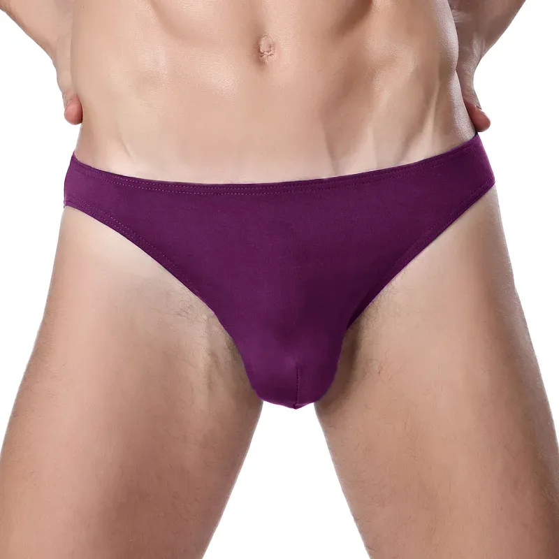 Men's Underwear, Men's Small Triangle Briefs, U-Convex Thin Elastic Sexy Low-Waist Tight-Fitting Narrow-Edge Briefs — image 12